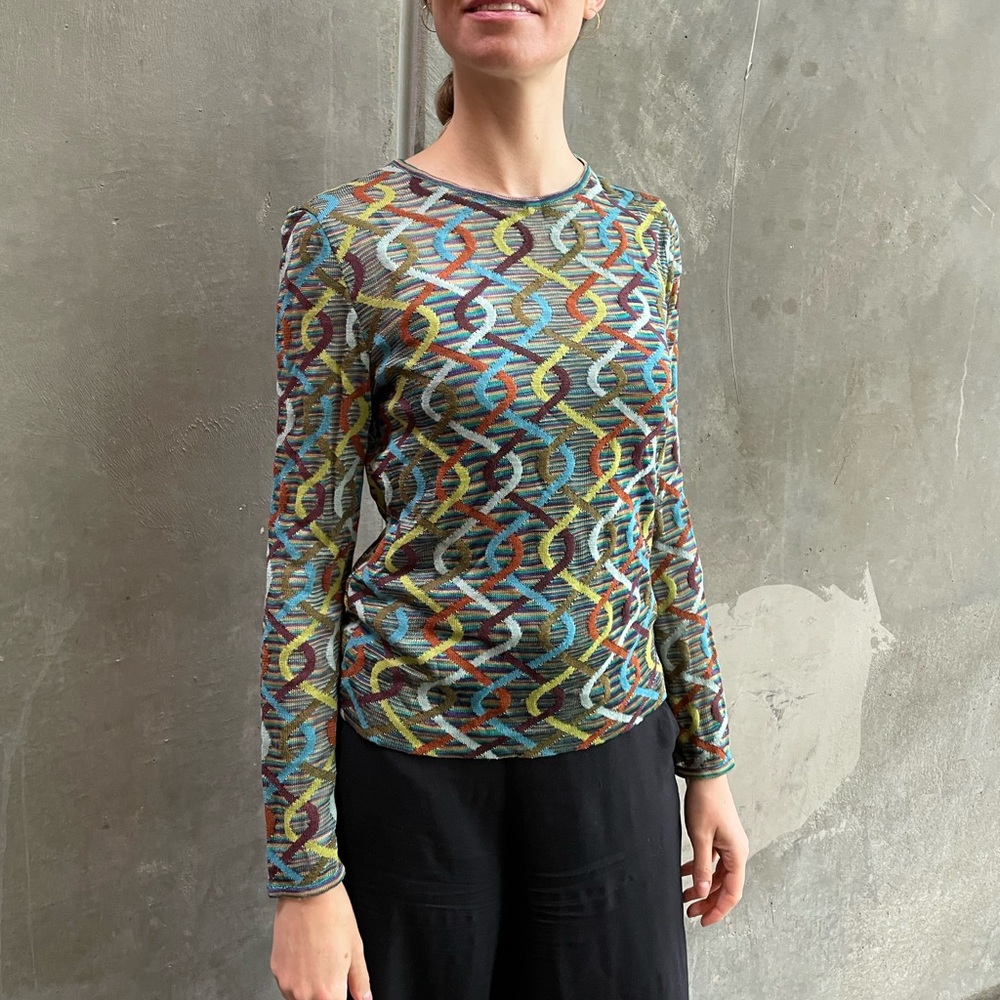 Missoni Womens Small Pattern Sweater